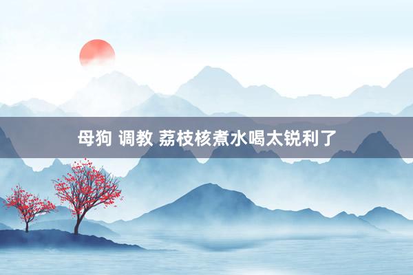 母狗 调教 荔枝核煮水喝太锐利了